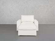 Armchair with Ottoman - 7th Avenue