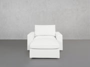 Armchair with Ottoman - 7th Avenue