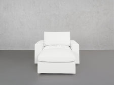 Armchair with Ottoman - 7th Avenue