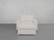 Armchair with Ottoman - 7th Avenue