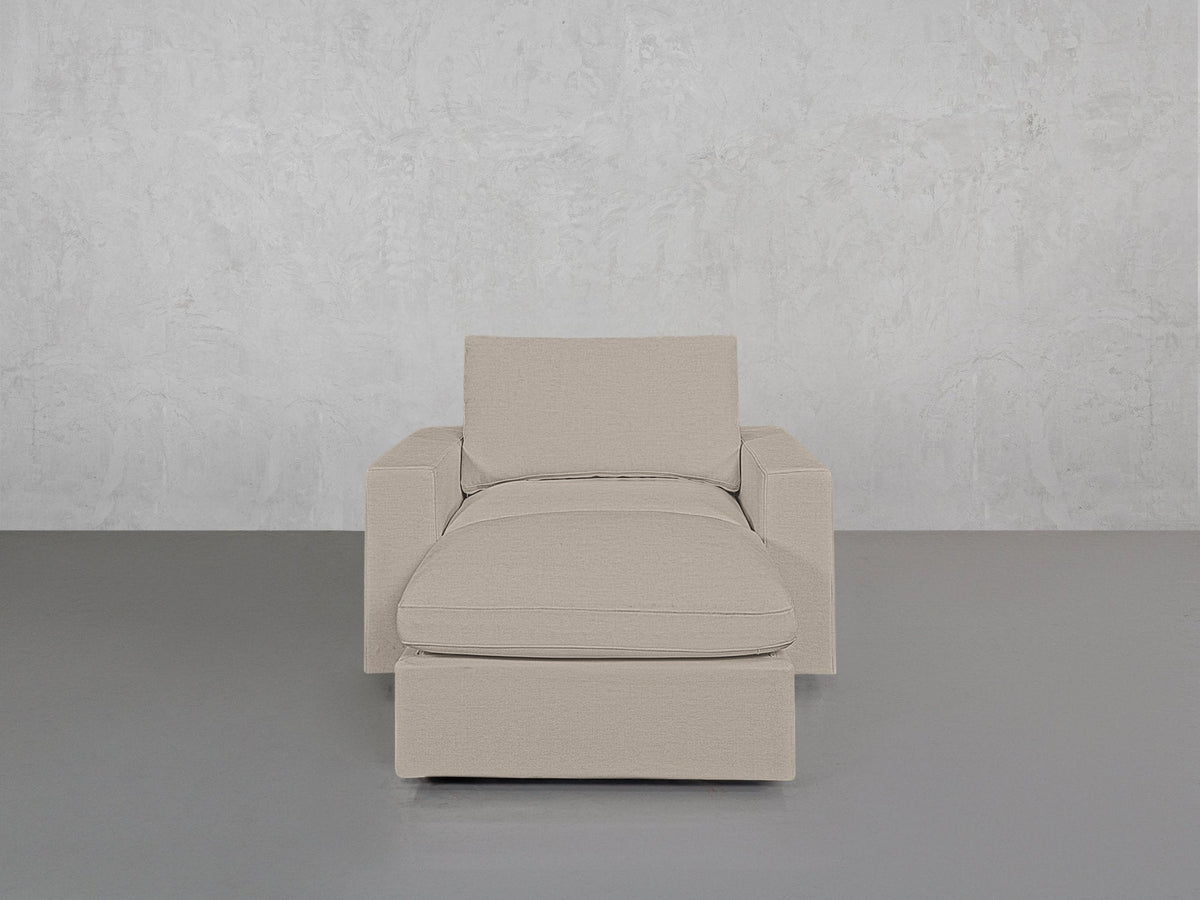 Armchair with Ottoman - 7th Avenue