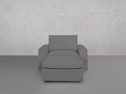 Armchair with Ottoman - 7th Avenue