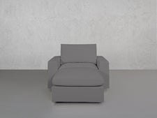 Armchair with Ottoman - 7th Avenue