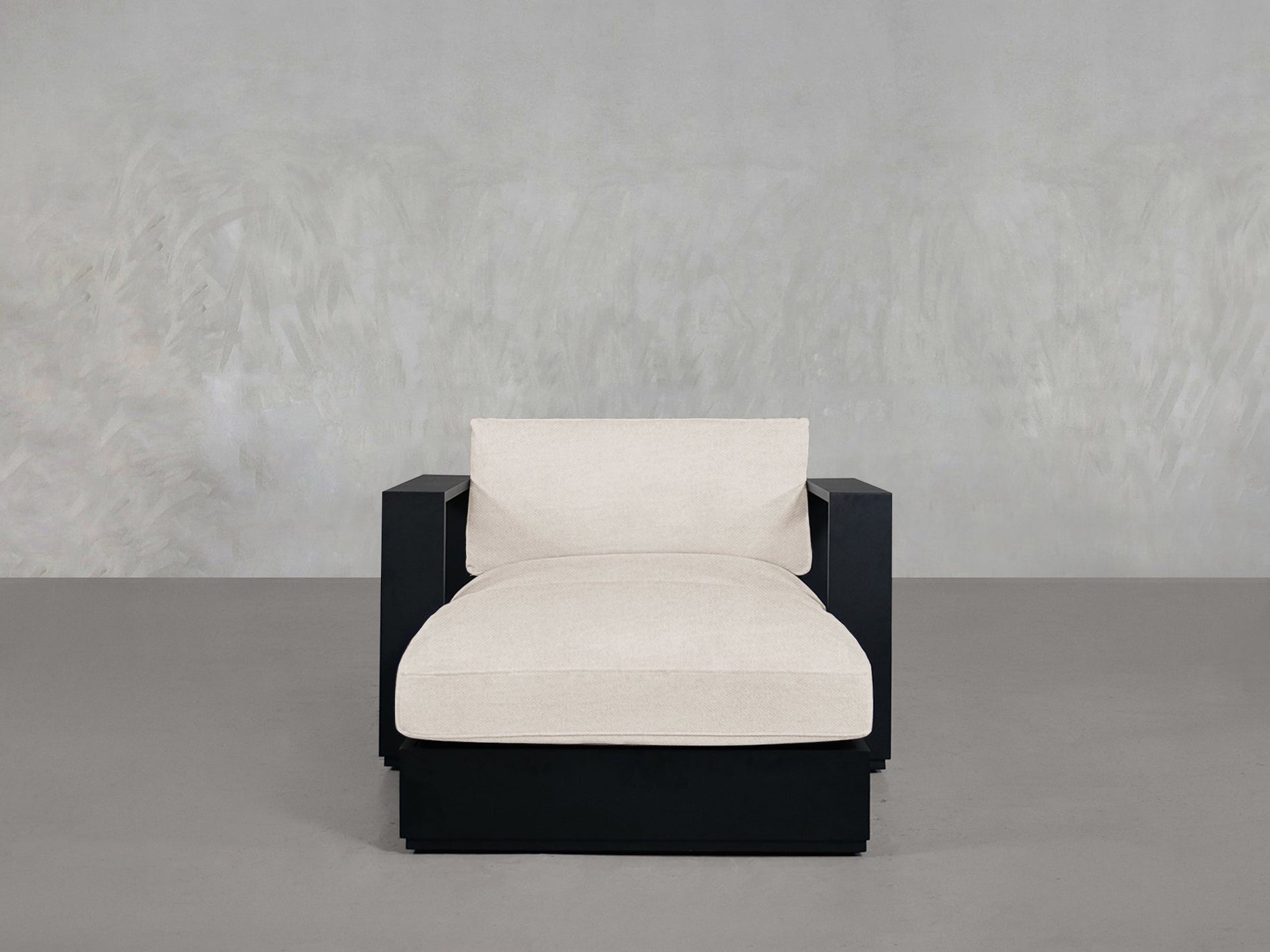 Armchair With Ottoman Aluminum Outdoor - 7th Avenue