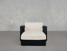 Armchair With Ottoman Aluminum Outdoor - 7th Avenue