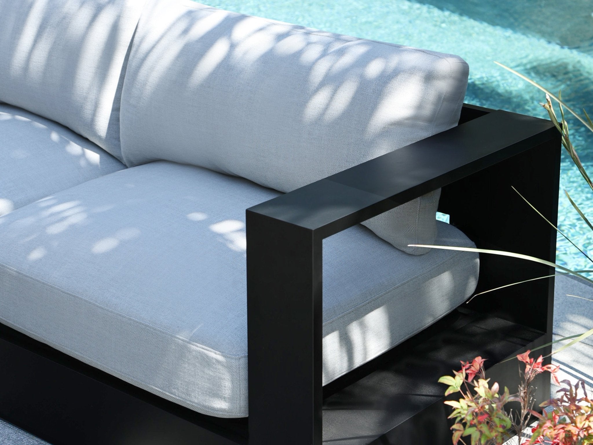 Ottoman Aluminum Outdoor