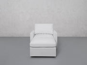 Armchair with Ottoman (Thin Arms) - 7th Avenue