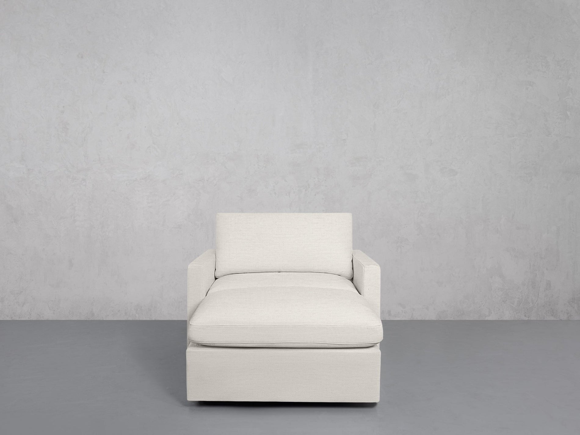 Armchair with Ottoman (Thin Arms) - 7th Avenue