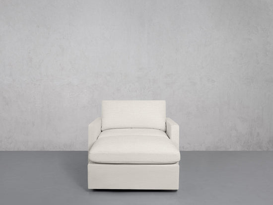 Armchair with Ottoman (Thin Arms) - 7th Avenue