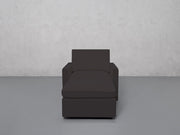 Armchair with Ottoman (Thin Arms) - 7th Avenue