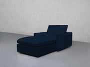 Armchair with Ottoman (Thin Arms) - 7th Avenue