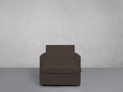 Armchair with Ottoman (Thin Arms) - 7th Avenue