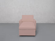 Armchair with Ottoman (Thin Arms) - 7th Avenue
