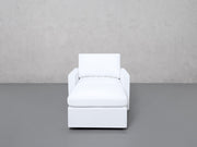 Armchair with Ottoman (Thin Arms) - 7th Avenue