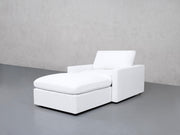 Armchair with Ottoman (Thin Arms) - 7th Avenue