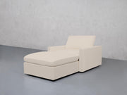 Armchair with Ottoman (Thin Arms) - 7th Avenue