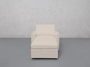 Armchair with Ottoman (Thin Arms) - 7th Avenue
