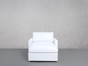 Armchair with Ottoman (Thin Arms) - 7th Avenue