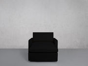 Armchair with Ottoman (Thin Arms) - 7th Avenue