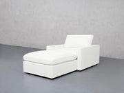 Armchair with Ottoman (Thin Arms) - 7th Avenue