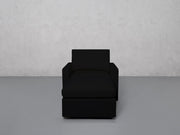 Armchair with Ottoman (Thin Arms) - 7th Avenue