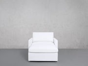 Armchair with Ottoman (Thin Arms) - 7th Avenue