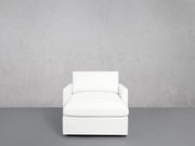 Armchair with Ottoman (Thin Arms) - 7th Avenue