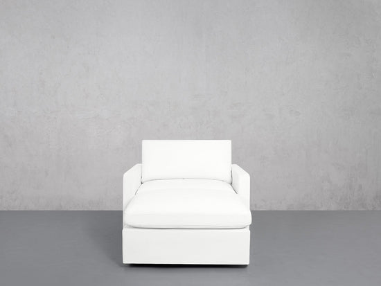 Armchair with Ottoman (Thin Arms) - 7th Avenue
