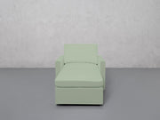 Armchair with Ottoman (Thin Arms) - 7th Avenue