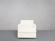Armchair with Ottoman (Thin Arms) - 7th Avenue