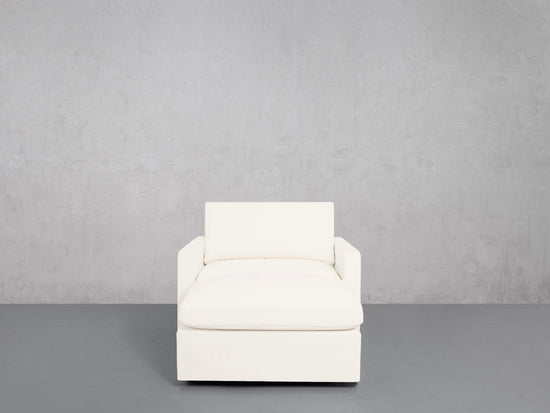 Armchair with Ottoman (Thin Arms) - 7th Avenue