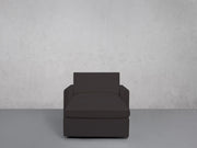 Armchair with Ottoman (Thin Arms) - 7th Avenue