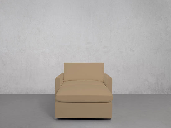 Armchair with Ottoman (Thin Arms) - 7th Avenue