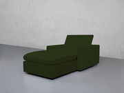 Armchair with Ottoman (Thin Arms) - 7th Avenue