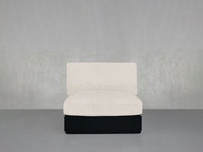 Armless Seat Aluminum Outdoor - 7th Avenue