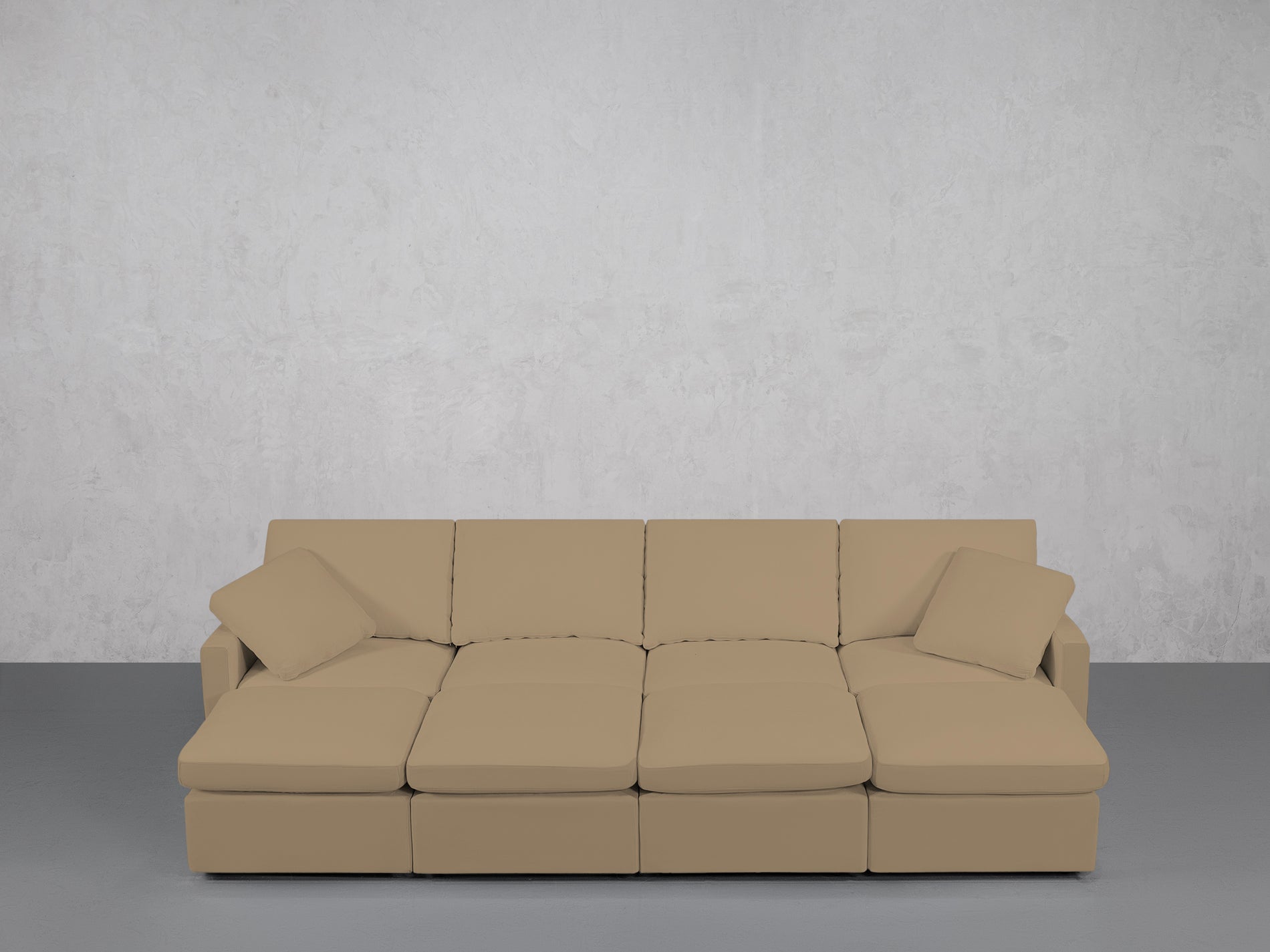 8-Seat Modular Daybed (Thin Arms)