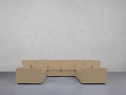 8-Seat Modular U-Sectional (Thin Arms)