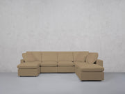 7-Seat Modular Chaise Corner Right Lounger Sectional (Thin Arm)