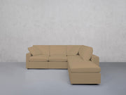 5-Seat Modular Corner Right Lounger Sectional (Thin Arms)