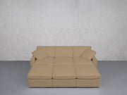 6-Seat Modular Daybed (Thin Arms)