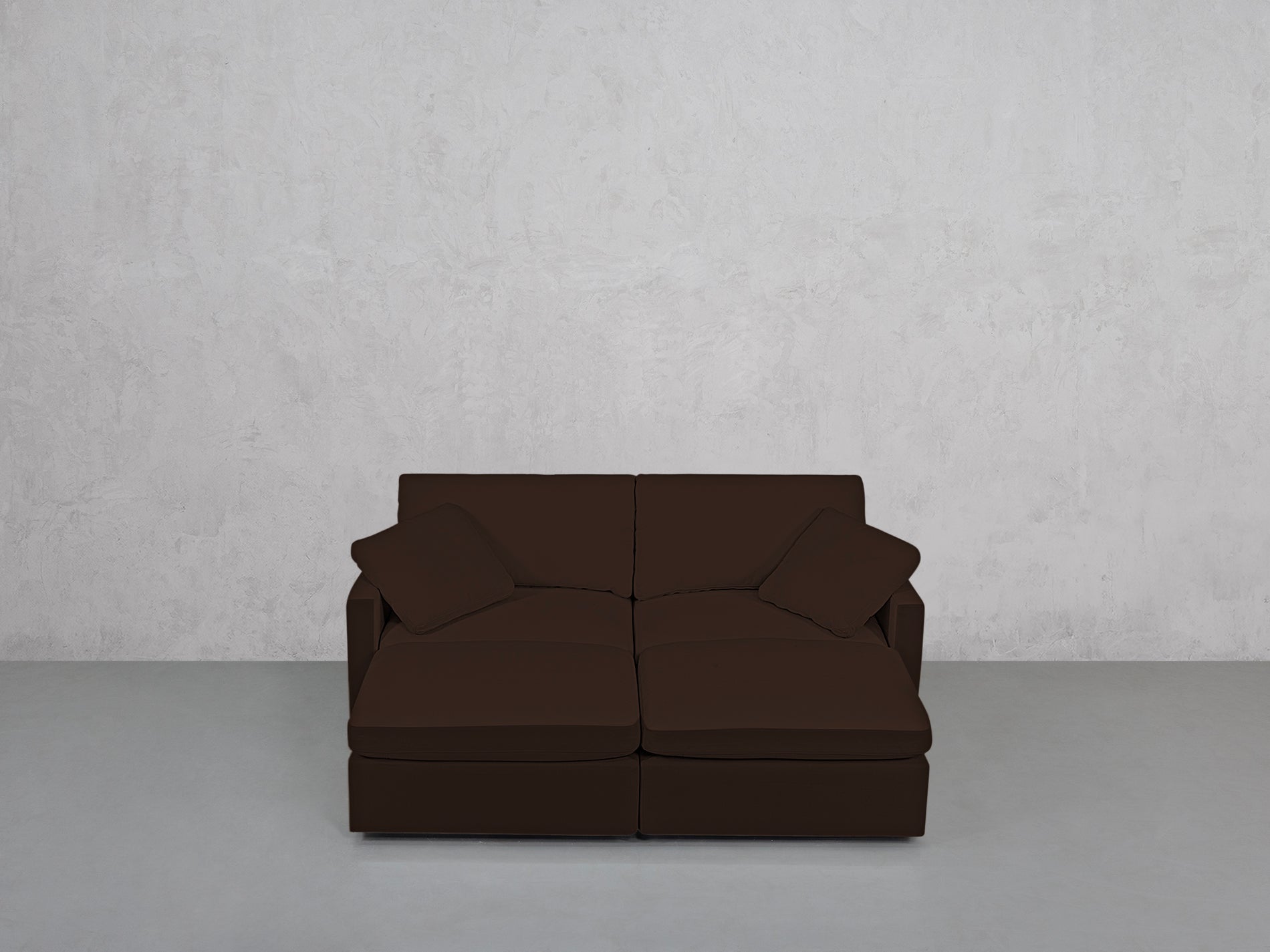 4-Seat Modular Daybed (Thin Arms)