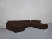 7-Seat Modular Chaise Corner Right Lounger Sectional (Thin Arm)