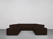 8-Seat Modular U-Sectional (Thin Arms)