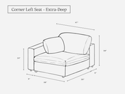 Corner Left Seat - 7th Avenue