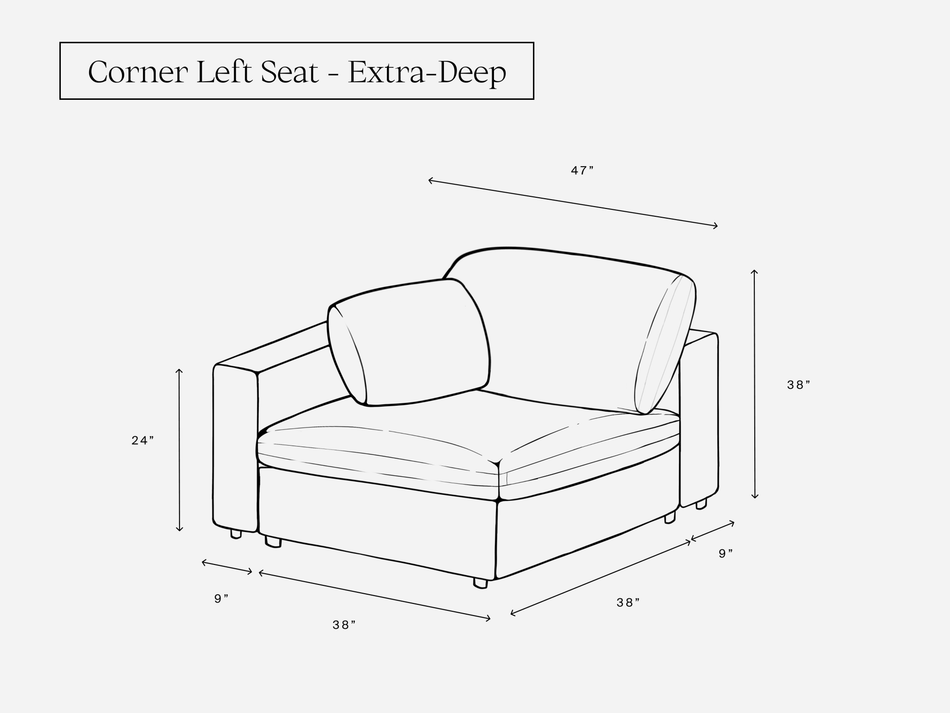 Corner Left Seat - 7th Avenue