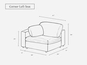 Corner Left Seat - 7th Avenue