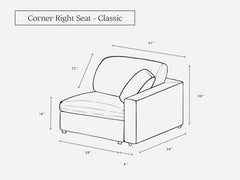 Corner Right Seat