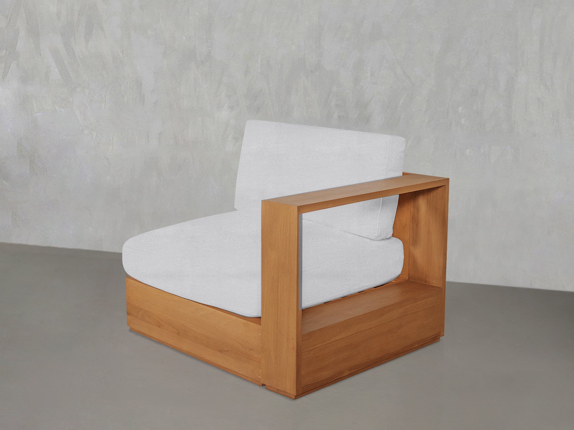 Corner Seat Teak Outdoor - 7th Avenue