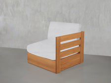 Corner Seat Teak Outdoor - 7th Avenue