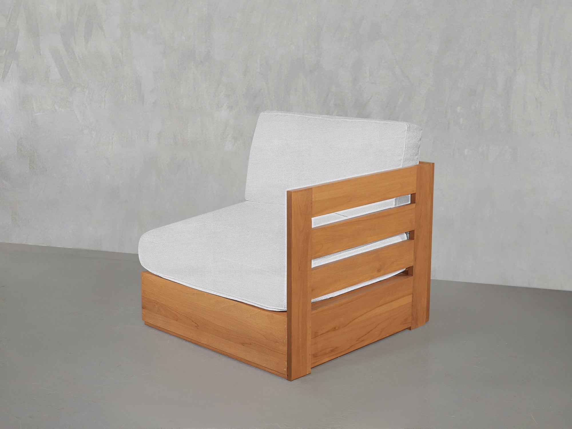 Corner Seat Teak Outdoor - 7th Avenue